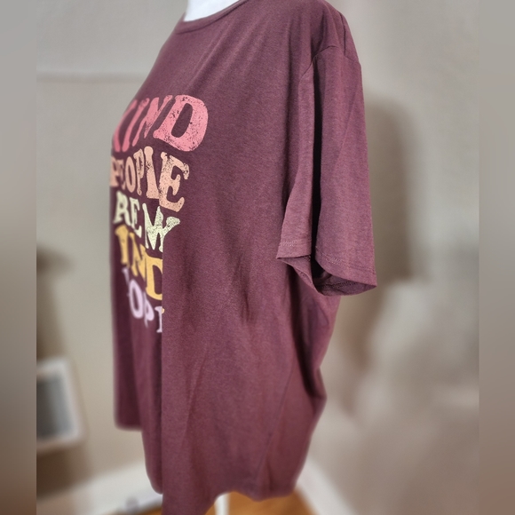 NWT! Maurices Plus Size Kind People Graphic Tee~ Size 1X - Picture 7 of 9
